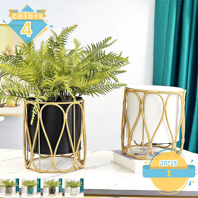 500円OFFクーポン ポットスタンド 藤 鉢 鉢カバー植木鉢 観葉植物 フラワーポット 室内 ガーデニング インテリア かわいい ナチュラル シンプル デザイン 藤 園芸ラック ガーデニング 園芸 エクステリア用品 室内 室外 丸形 フラワー台 mssk-online
