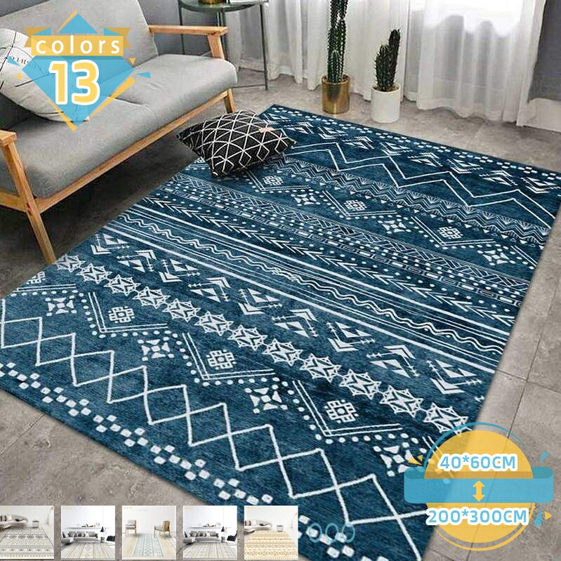 引っ敷き 夏 引っ敷き イランイラン 引っ敷き風 今めかしい ウォッシャブルラグ リビング 北欧 自然的 米国海軍 青み 青 赤いこと 赤 レトロ アンティーク調 引っ敷き 部屋の入り口つや消し 可愛らしい ボヘミアン エスニック 曼荼羅 キリム柄 mssk-online