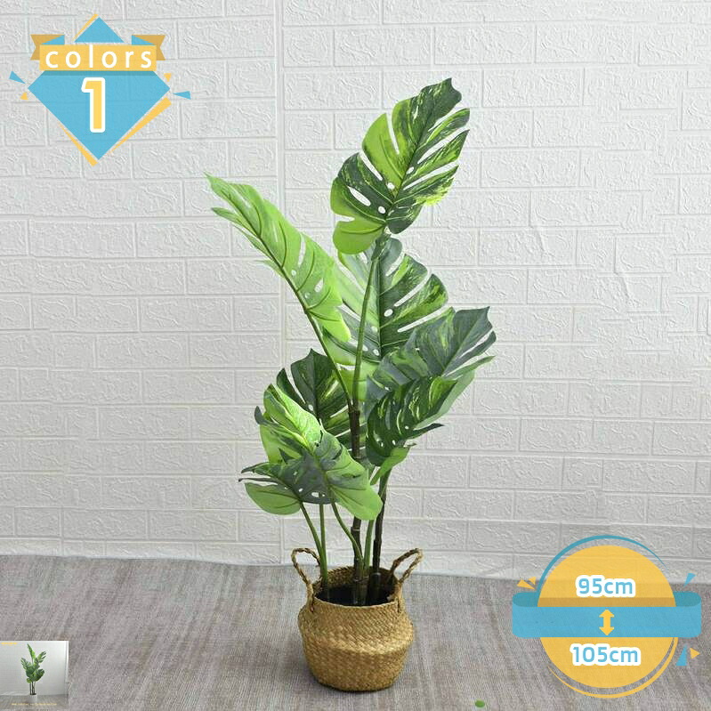 1000円OFFクーポン 北欧インテリア 人工観葉植物 フェイク 大型 フェイクグリーン リビング おしゃれ 造花 床置き ソファ横 長持ち 簡単設置 本物そっくり 大型造景用 フラワーギフト 贈答 プレゼント 贈り物 ナチュラル 鉢植え mssk-online｜トラベア雑貨店