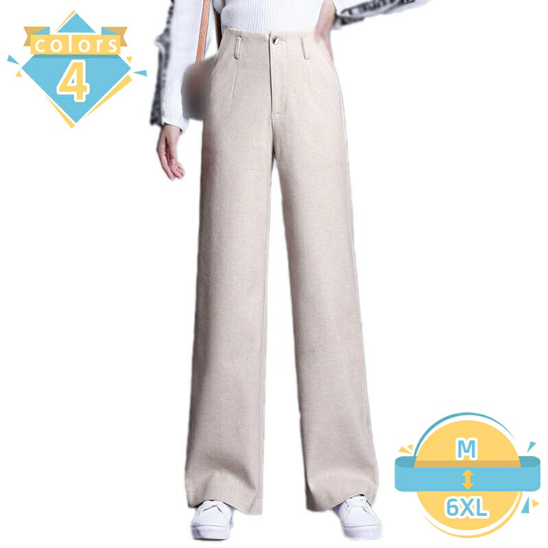 きれいめ レディース ワイドパンツ 厚手 フレア キュロット ガウチョ パンツ aライン ロング丈 ズボン レディース パンツ ハイウエスト ラシャ 秋冬春 大きいサイズ ゆったり 美脚 カジュアル OL 通勤 オフィス mssk-online