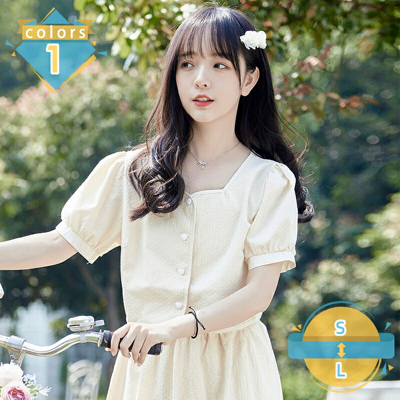1000円OFFクーポン シフォンシャツ レディース 半袖 ブラウス 夏服 シャツ ショート丈 シフォン トップス 無地 パフスリーブ クルーネック 白シャツ カジュアル 引きひも スリム 着痩せ ボタン 開き襟シャツ フェミニン 韓国 ファッション mssk-online｜トラベア雑貨店 9,981円