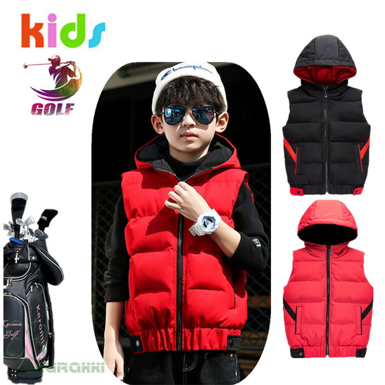 ゴルフベスト KIDS キッズ GOLF 蓄熱保温 ゴルフウェア 防寒 秋冬 中綿ベスト ストレッチ カジュアル 暖かい プレゼント ギフト 楽天市場】【すぐ使える超お得クーポン4％＆5％＆6％】ゴルフベスト