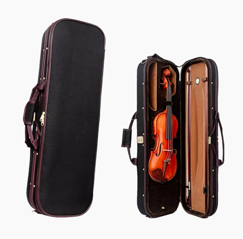 VIOLIN CASE バイオリンケース 楽器 弦楽器 600Dオックスフォード 軽量 防撥水 ケース長方型 3WAY リュック ショルダー 手提げ｜MSSKCO