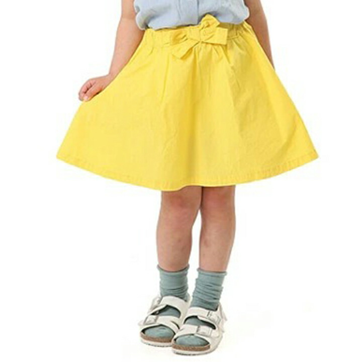 Seraphセラフサッシュベルト風スカートベビーキッズ女の子綿100%スカートサッシュベルトペチパンツリボン80cm90cm95cm100cm幼稚園保育園ブランドお洒落可愛い子供服