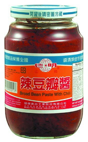 台湾明徳辣豆板醤(唐辛子味噌）460g×12本(業務用)　高級中華調味料 送料無料　本格 大容量 まとめ買い お得