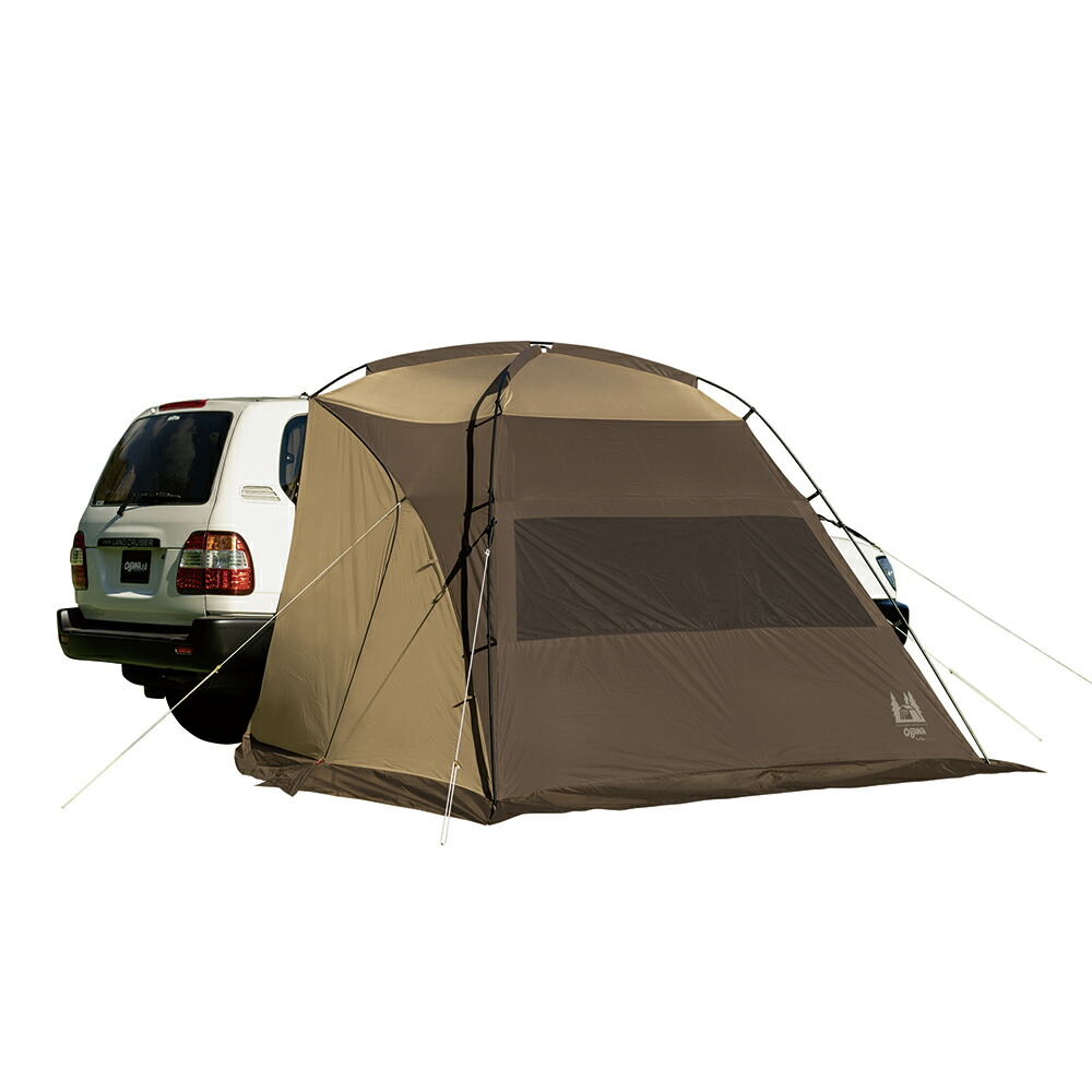 楽天市場】カーサイドシェルター2 Car Side Shelter II(ダークブラウン