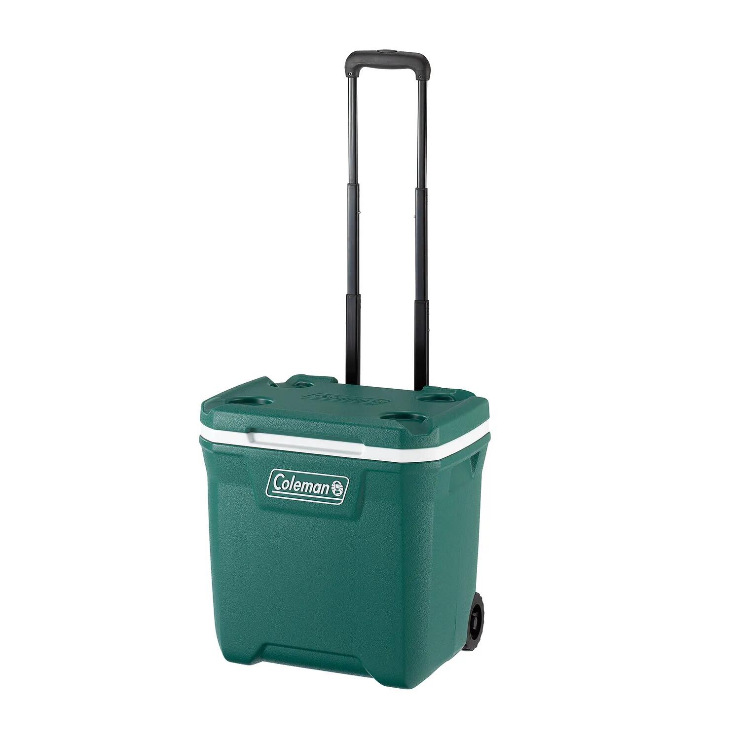 電話を掛けるマン Coleman エクストリームホイールクーラー 28QT(常緑植物)品番：2000037234