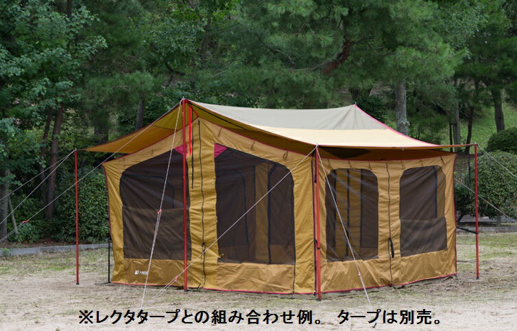 楽天市場 ポイント10倍 送料無料 ザキャンパー The Camper レクタタープ スクリーンm品番 Lts612 Gw突入セール 04 23 11 00 04 30 10 59 キャンピングリサーチ