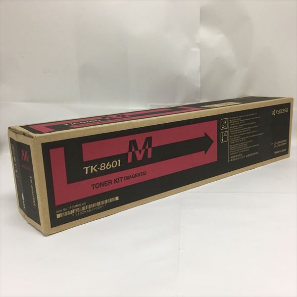 KYOCERA 京セラ TK-8601M ●5987トナーマゼンタ【完全無欠品】【訳合い有り】箱汚れた状態／不都合
