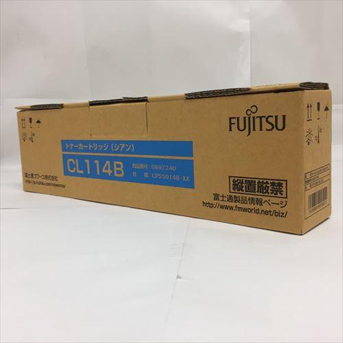 Fujitsu CL114B トナーカートリッジ シアン・イエロー FUJITSU CL114B トナーカートリッジ シアン・イエロー