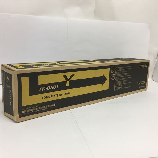 KYOCERA 京セラ TK-8601Y ●5988トナーイエロー【完全無欠品】【訳合い有り】箱汚れた状態／不都合