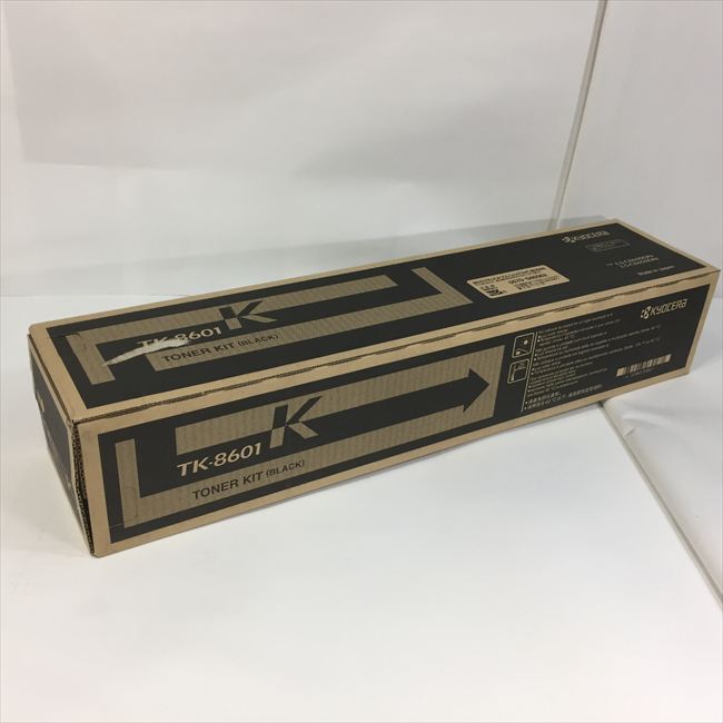 KYOCERA 京セラ TK-8601K ●6669トナーブラック【完全無欠品】【訳合い有り】箱汚れた状態／不都合