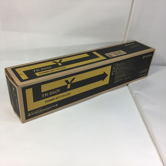 KYOCERA 京セラ TK-8601Y ●6672トナーイエロー【完全無欠品】【訳合い有り】箱汚れた状態／不都合