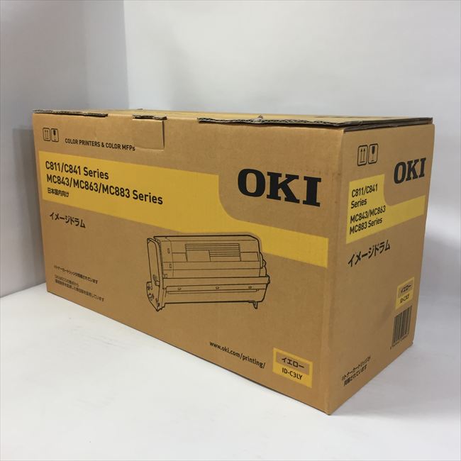 OKI 沖データ ID-C3LY●6695 想い浮かべる膜鳴楽器 黄色【完全無欠品】【訳合い有り】箱汚れた状態／不都合