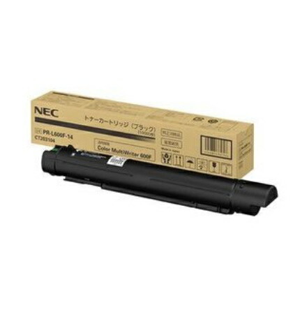 ※NECトナーカートリッジ 黒いことPR-L600F-14(1個)【純然たる品】［貨物輸送無料］