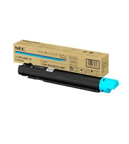 ※NECトナーカートリッジ シアンPR-L600F-13(1個)【完全無欠品】［貨物輸送無料］