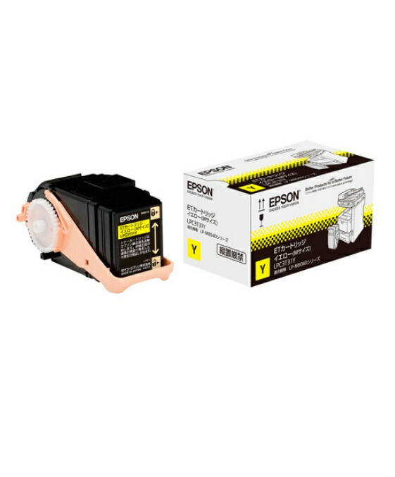 EPSON エプソン　ETカートリッジ イエロー（Ｍサイズ）LPC3T31Y (1個) 【純正品】［送料無料］