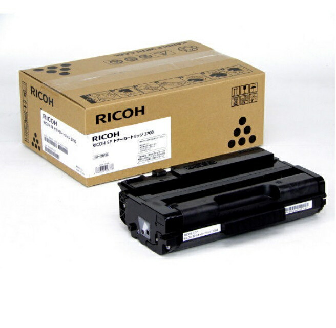 RICOH リコーSP トナーカートリッジ 3700(1個)513827【純正品】北海道/沖縄県への配送は不可｜ゴリランド
