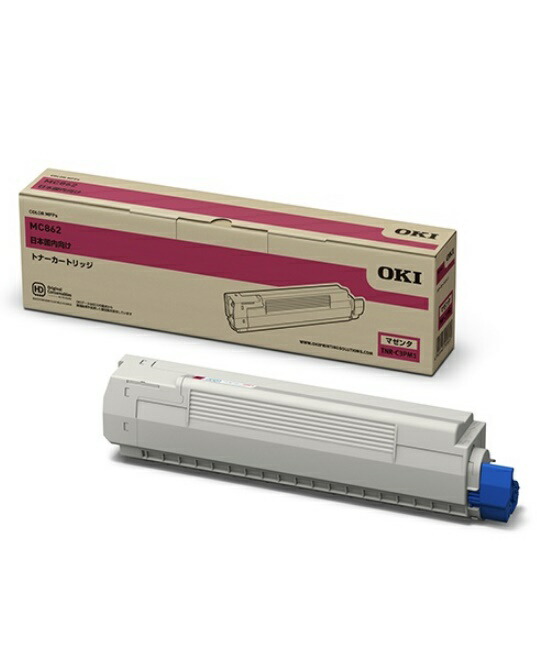OKI　トナーカートリッジマゼンタ　TNR-C3PM1(1個)【純正品】［送料無料］