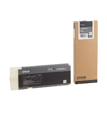 EPSON エプソンインクカートリッジ(ブラック) ICBK54LL(1個)【純正品】［送料無料］
