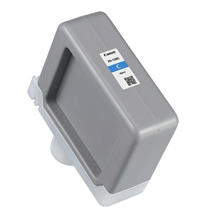 Canon キヤノン 0851C001 PFI-1100 C　160ml 【純正品】☆送料無料☆