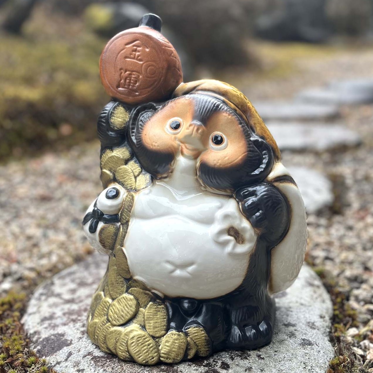 楽天市場】横綱たぬき かわいい 置物 陶器 信楽焼 たぬき 相撲