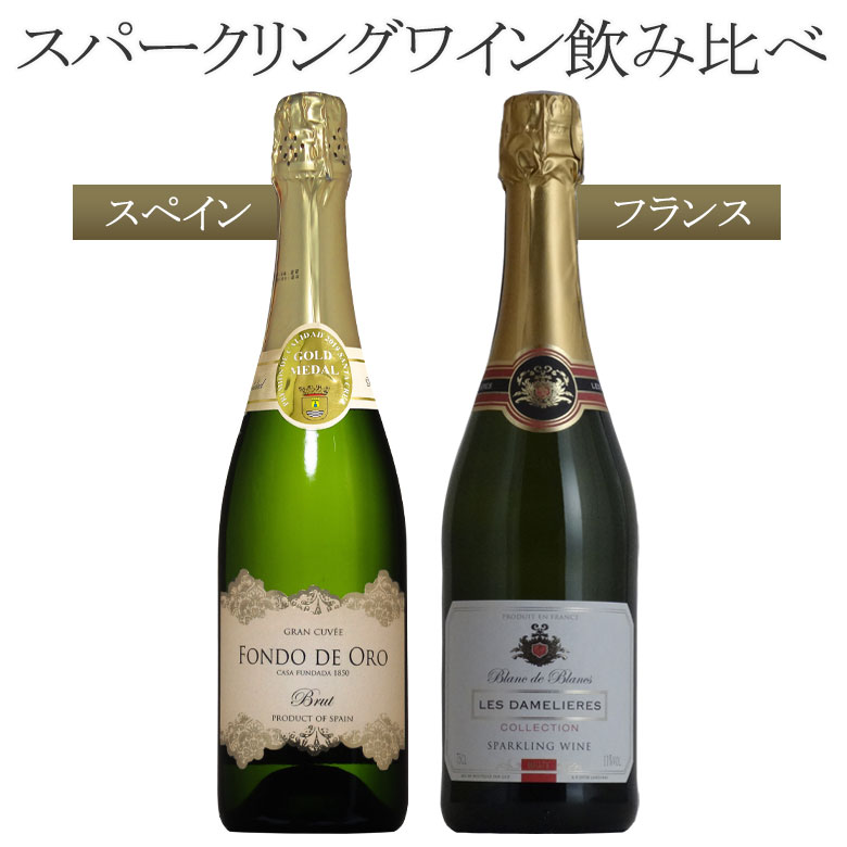 シャンパン飲み比べ 2本セット | labiela.com