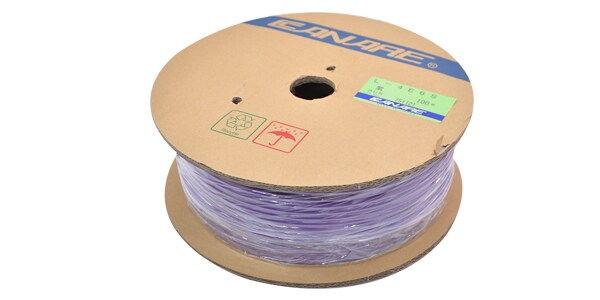 【楽天市場】CANARE（カナレ） マイクケーブル・コネクタなし L4E6S 100m Purple：迅速配送の楽器機材本舗