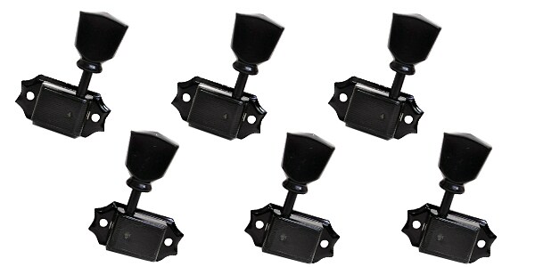 GOTOH（ゴトー） GOTOH ギターペグ SD90-SLB-L3+R3-Black｜迅速配送の楽器機材本舗 8,017円