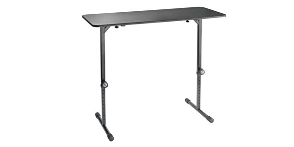 【楽天市場】K&M(ケーアンドエム) DJ用システムデスク・テーブル 12160:迅速配送の楽器機材本舗