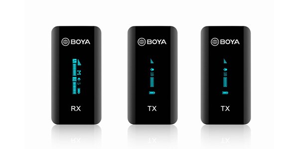 BOYA（ボーヤ） ワイヤレス/ラベリア BY-XM6-S2 一眼レフ/スマホ用ワイヤレスマイク デュアルセット｜迅速配送の楽器機材本舗