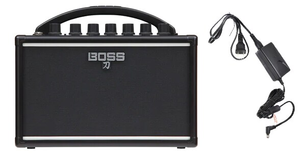 BOSS（ボス） 電池駆動ギターアンプ KATANA-MINI + アダプターPSB100セット｜迅速配送の楽器機材本舗