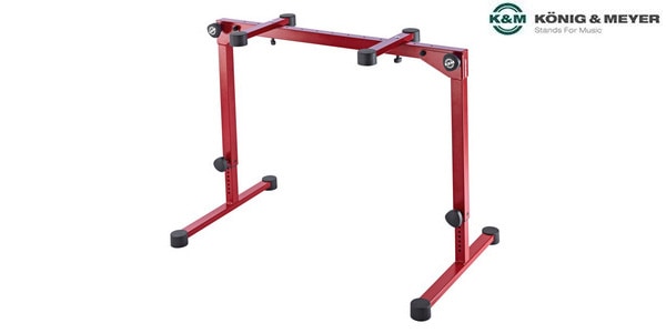 値下げ！K＆M キーボードスタンド Omega Pro 調整可能 ブラック qsh263320.jpg