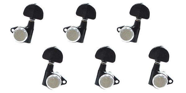 GOTOH（ゴトー） GOTOH ギターペグ SG301-MGT-20-L3+R3-Black｜迅速配送の楽器機材本舗 13,123円