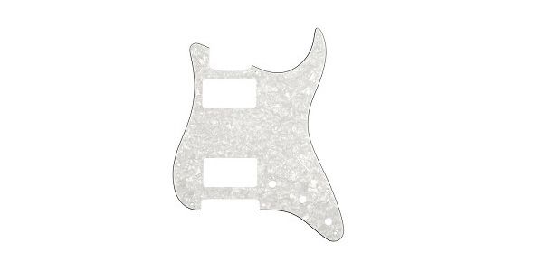 ALLPARTS（オールパーツ） ギター用ピックガード PG-9595-055 2 Humbucker White Pearloid Pickguard for Stratoc｜迅速配送の楽器機材本舗