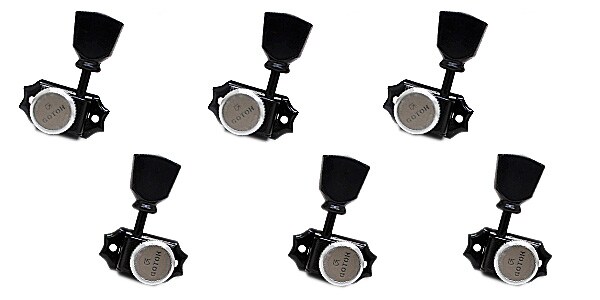 GOTOH（ゴトー） GOTOH ギターペグ SD90-MG-T-SLB-L3R3-Black｜迅速配送の楽器機材本舗