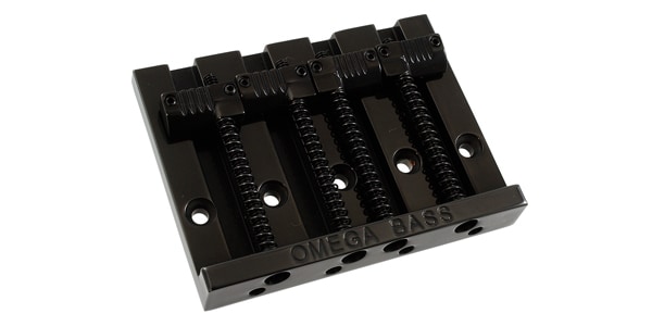ALLPARTS（オールパーツ） ベース用ブリッジ BB-3351-003 Grooved Omega Bass Bridge Black｜迅速配送の楽器機材本舗