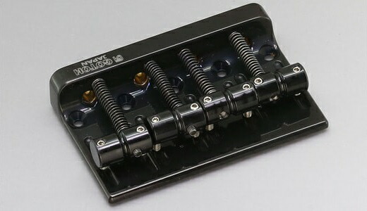GOTOH(ゴトー) ベース用ブリッジ 201B-4 Black|迅速配送の楽器機材本舗