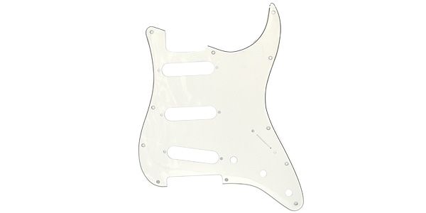 FENDER（フェンダー） ギター用ピックガード 11-HOLE MODERN-STYLE STRATOCASTER PICKGUARDS PARCHMENT｜迅速配送の楽器機材本舗