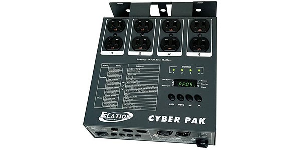 ELATION（イレーション） 調光社会的単位・調光器 CYBER PAK ディマーパック