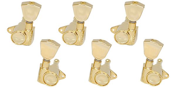 楽天市場】Gibson PMMH-060 Delux White Button Tuner Set