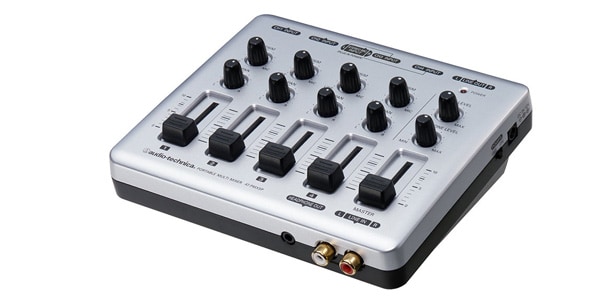 audio technica(オーディオテクニカ) アナログミキサー AT-PMX5P ポータブルミキサー|迅速配送の楽器機材本舗
