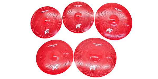 PLAYTECH(プレイテック) PLQ Reduce Volume Cymbal Red シンバルセット|迅速配送の楽器機材本舗
