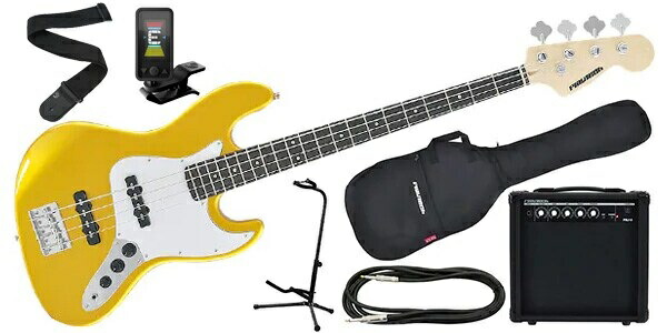 PLAYTECH JB420 ジャズベースタイプ エレキベース イエロー qsh296680.jpg