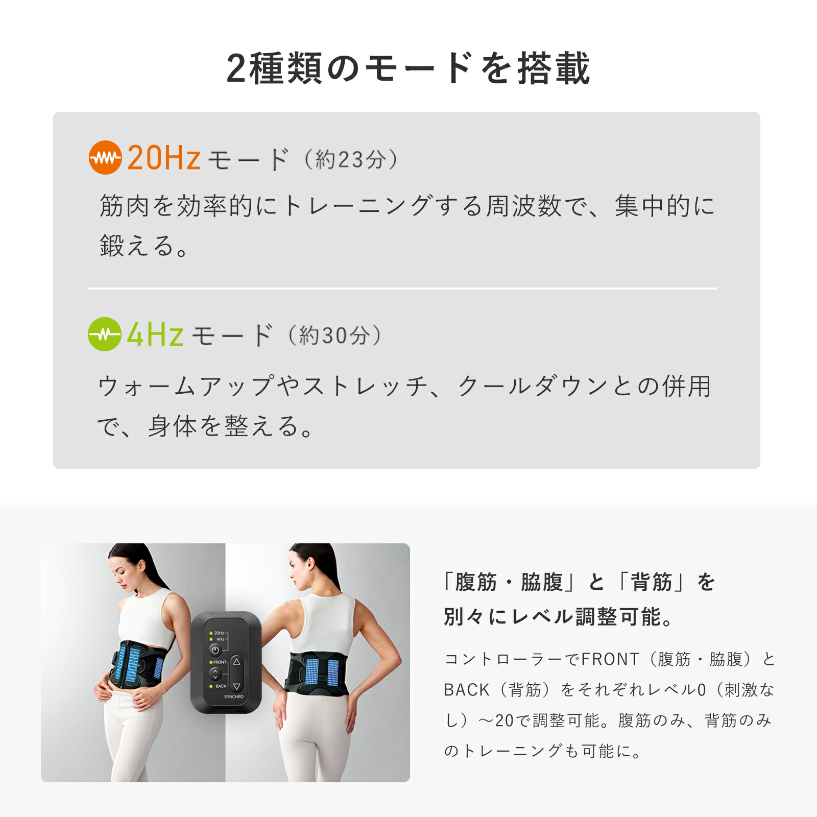 シックスパッド コアベルト 2 専用コントローラー付 公式ストア