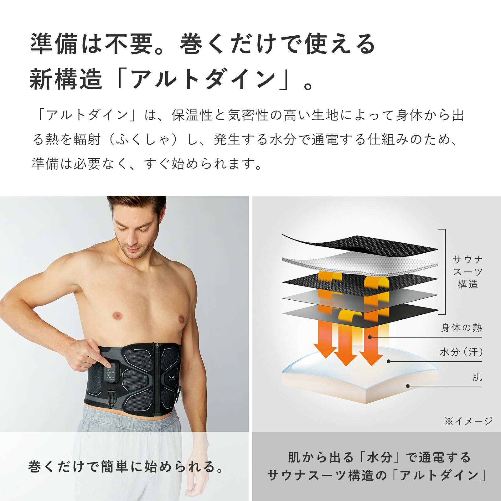 父の日のプレゼントに！】 シックスパッド コアベルト 2 専用 