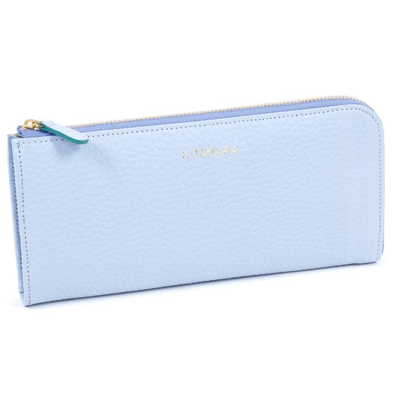 キタムラ　ネービー長財布 キタムラ 薄型 長財布 ネイビー - メルカリ