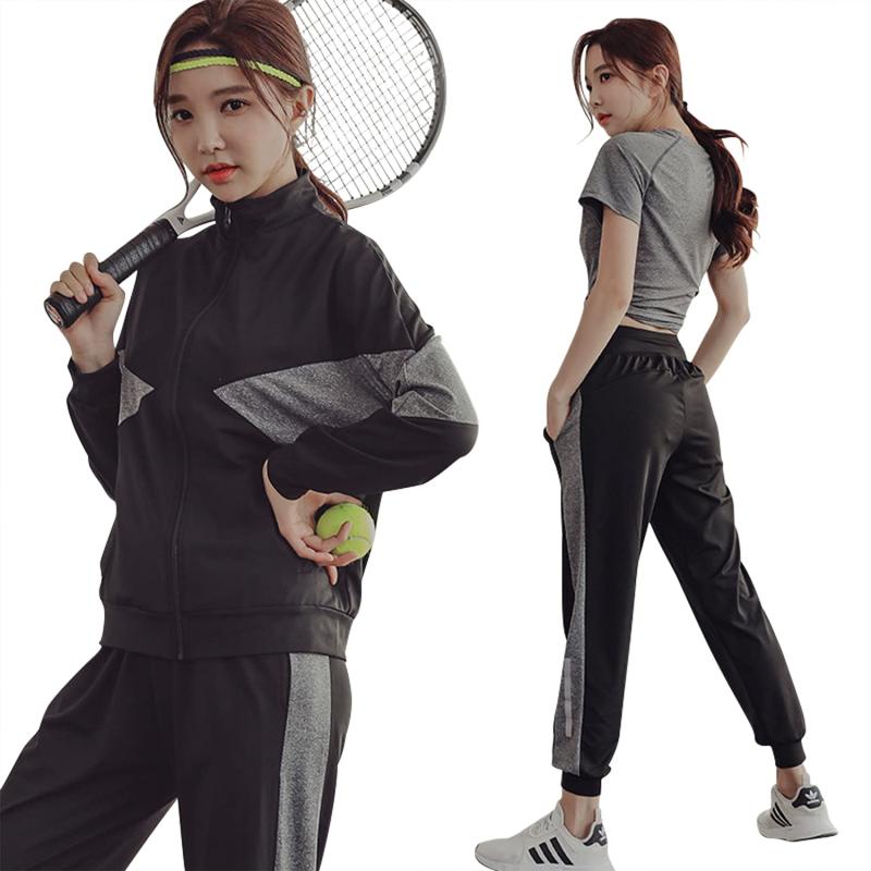 トレーニングウエア 楽天市場】[DawnRain]スポーツウェアレディースヨガウェア5点