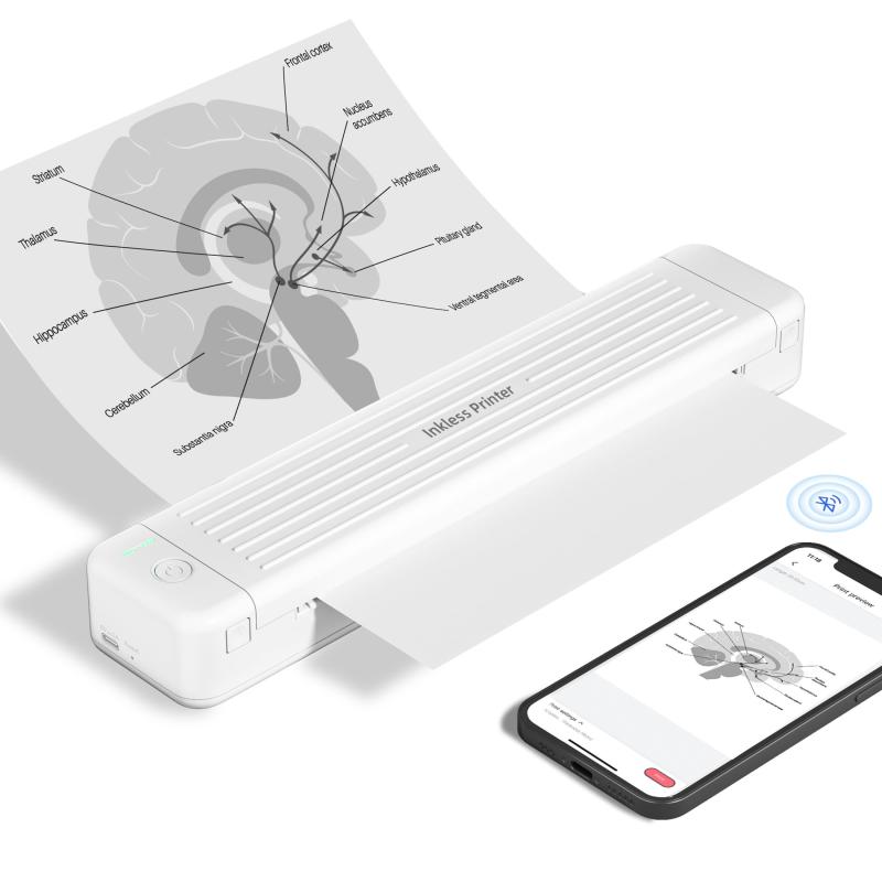値下げしました】NEWYES LD0801 ポータブルワイヤレスミニプリンター