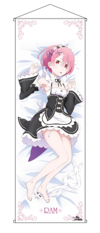 リゼロ 限定 描き下ろし 掛け軸風 タペストリー ラム レム ram_kakejiku01.jpg?impolicy=lt